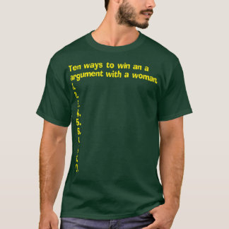 Womで引数を獲得する方法の空のリスト Tシャツ