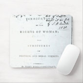 Womanの権利の擁護 マウスパッド (マウス)