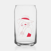 Woman ガラス缶 (裏面)