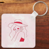 Woman キーホルダー (裏面)