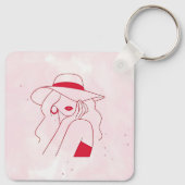 Woman キーホルダー (裏面)