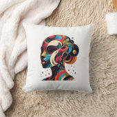 woman  クッション (ブランケット)