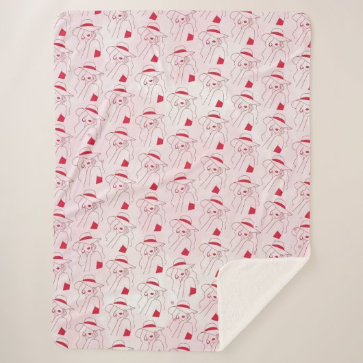 Woman シェルパブランケット (正面)