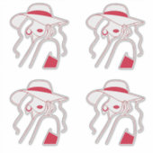 Woman シール (正面)