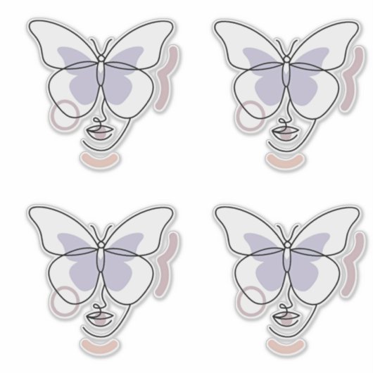 Woman シール (正面)