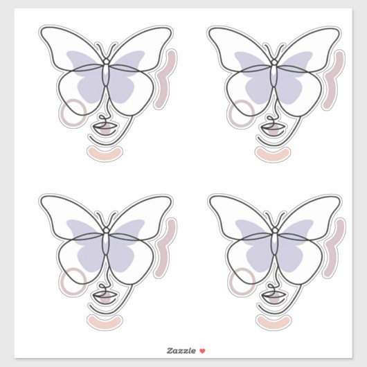 Woman シール (シート)