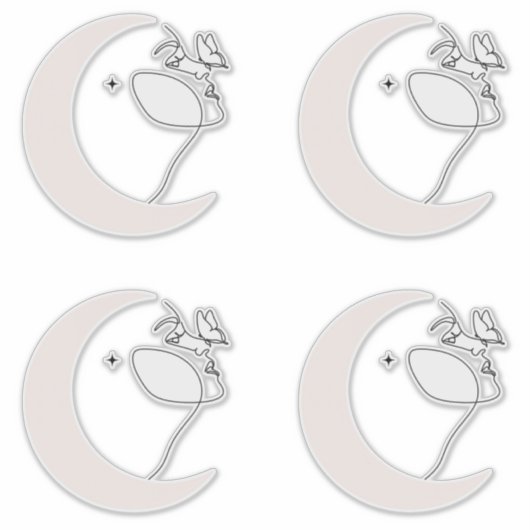 Woman シール (正面)