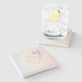 Woman ストーンコースター (横)