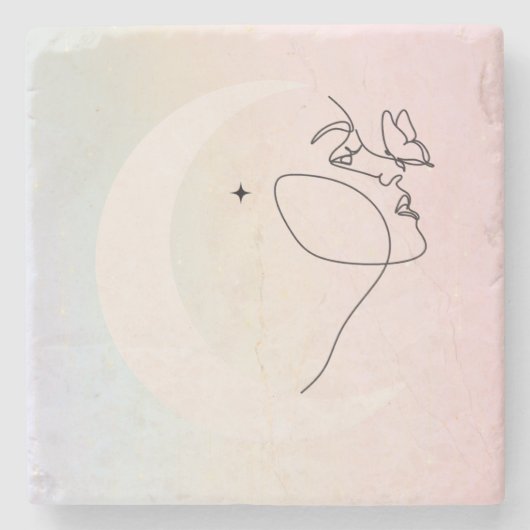 Woman ストーンコースター (正面)