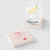 Woman ストーンコースター (横)