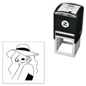 Woman セルフインキングスタンプ (インサイチュ)