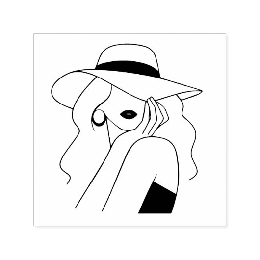 Woman セルフインキングスタンプ (デザイン)