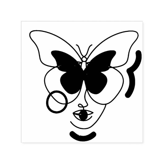 Woman セルフインキングスタンプ (デザイン)