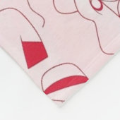 Woman フリースブランケット (角)