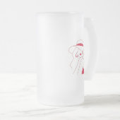 Woman フロストグラスビールジョッキ (正面右)