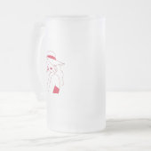 Woman フロストグラスビールジョッキ (正面左)