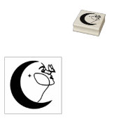 Woman ラバースタンプ (押印)