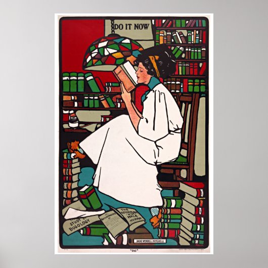 Woman 読's a book stapots ポスター (正面)