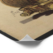 Woman, 遊's Harp, Magazine Cover 1908 ポスター (角)