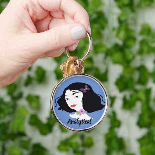 Woman analytical キーホルダー (手)