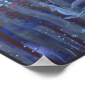 Woman and Forest Animal Spirits. ポスター (角)