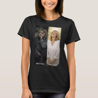 Woman Before Jesus & after Jesus T-Shirt Tシャツ