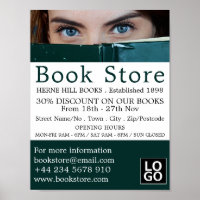 Woman Behind Book Store 広告's