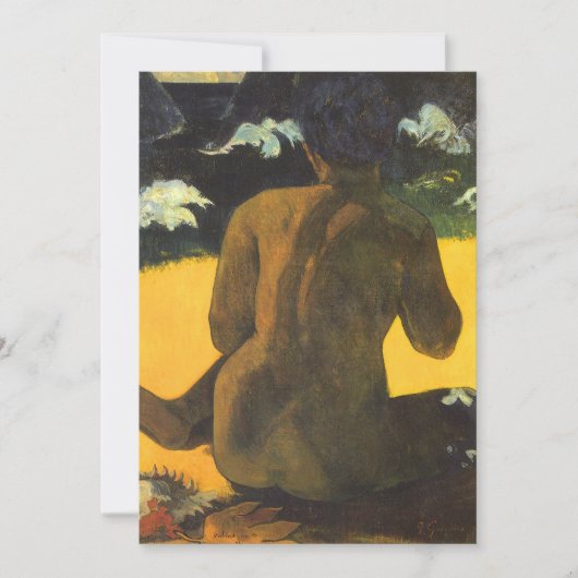 Woman by the Sea by Paul Gauguinヴィンテージファインアート (正面)