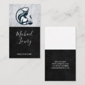 Woman Chef Cooking Logo | Restaurant 名刺 (正面/裏面)