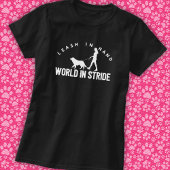 Woman Dog Walker Tシャツ