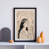 Woman Female Goddess ポスター