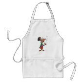 Woman Flipping A Coin スタンダードエプロン (正面)