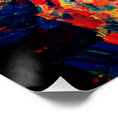 Woman Hands Covering Face Intense Emotional ポスター (コーナー)