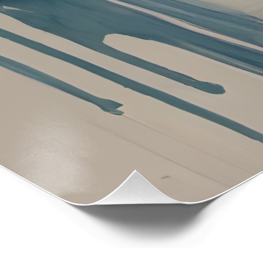 Woman hugging her dog ポスター (コーナー)