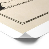 Woman in a Bookshop, 'Yellow Book' coのデザイン ポスター (角)