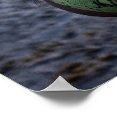 Woman In A Green Swimsuit ポスター (角)