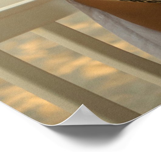 Woman In A Leopard Print Bikini ポスター (角)