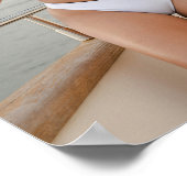 Woman In A White Swimsuit ポスター (角)