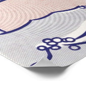 Woman in Bath by Roy Lichtenstein ポスター (角)