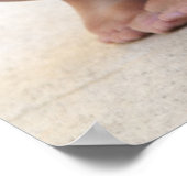 Woman In Black Bikini By The Poolside ポスター (角)