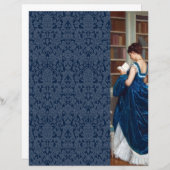 Woman in Blue読は本 (正面/裏面)