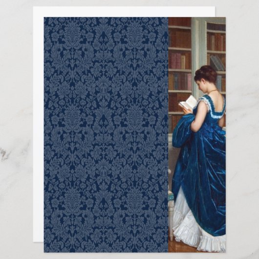 Woman in Blue読は本 (正面/裏面)