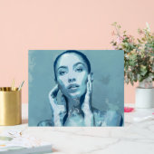 "Woman in Blue" アクリルサイン (ウェディング)