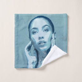 "Woman in Blue" ウォッシュタオル