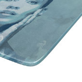 "Woman in Blue" カッティングボード (角)