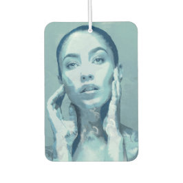 "Woman in Blue" カーエアーフレッシュナー