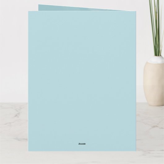 "Woman in Blue" カード (裏面)