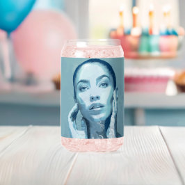 "Woman in Blue" ガラス缶