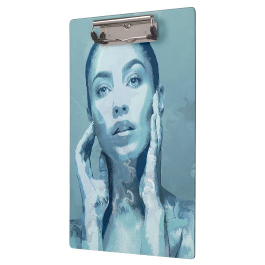 "Woman in Blue" クリップボード (左)