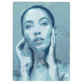 "Woman in Blue" クリップボード (裏面)